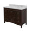 Ensemble de meuble-lavabo simple de 48 po Edber-1014448287-1014448286