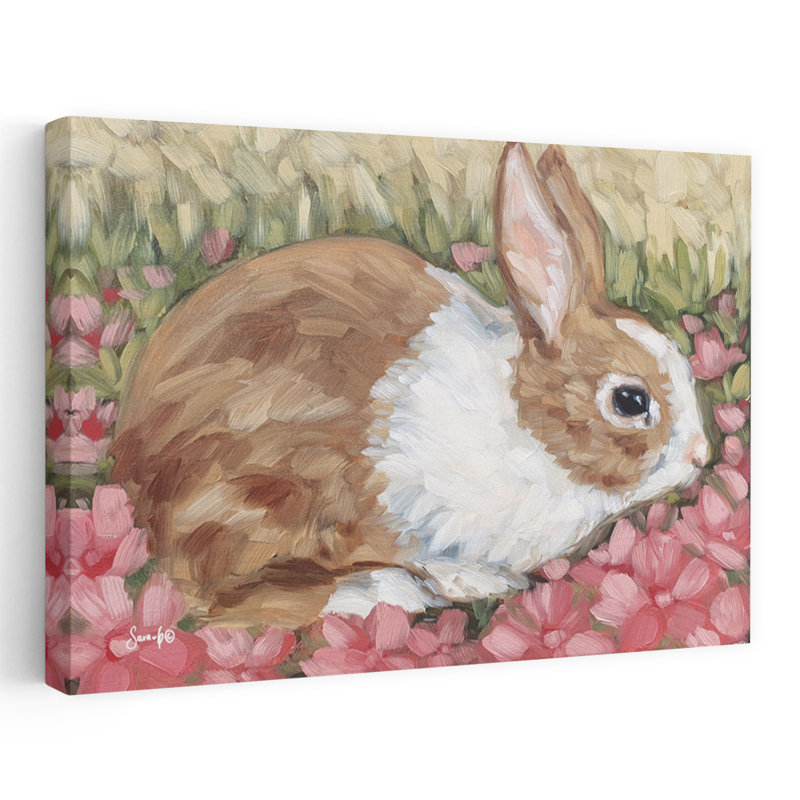 Art de fleur de lapin Sweet Pansy, H 40 po x l 60 po