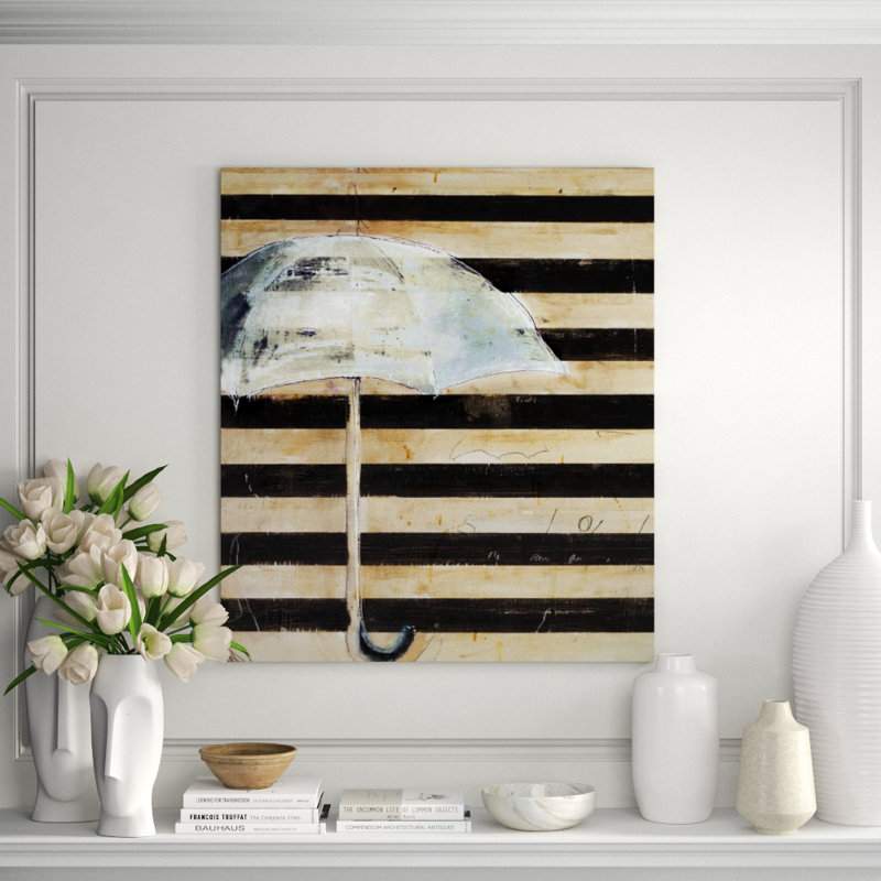 Umbrella Mood IV Print by Patrick Wright, Brush Gel