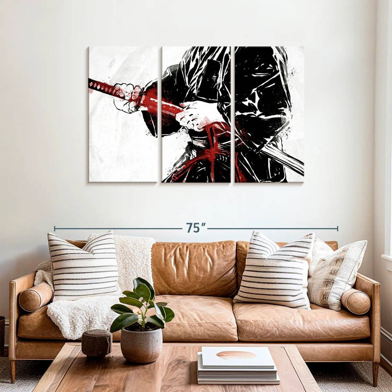 Sireci Katana Man, 36" H x 57" W