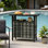Table basse, organisateur d'armoire de rangement pour serviettes d'extérieur, table de bar d'extérieur