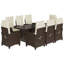 Ensemble repas avec coussins en rotin Vidaxl-103087983-116650676