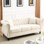 Velours beige 3 + 3 - Structure en tissu respirant et doux