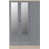 Grey Gloss/Light Oak Effect Veneer