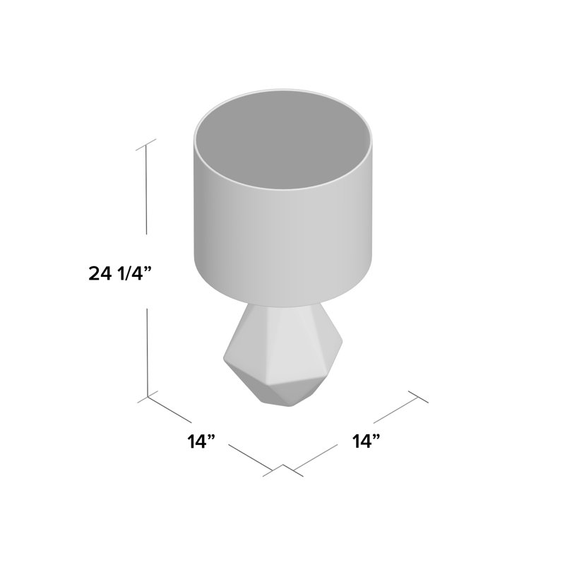 Keesee Concrete Table Lamp