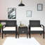 Ensemble de conversation en rotin de trois articles avec coussins-1155368360-1107692153