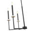 Lustre 6 lumières Parrish noir mat + or Mordern-123223188