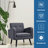 Alexsus Upholstered Armchair-875466496