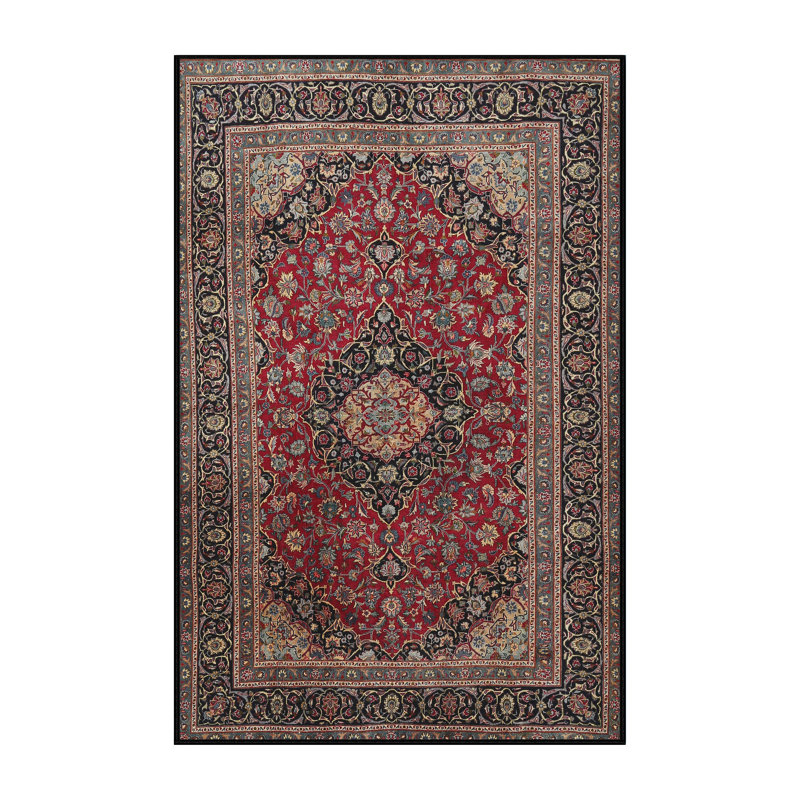 Cazarez Oriental Indoor Rug, Rectangle 6' x 9'
