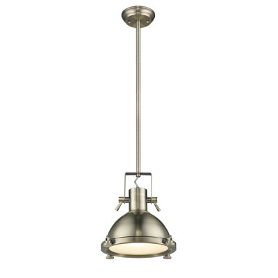 Luminaire suspendu 1 cloche pour une cloche Nolan