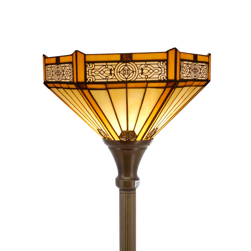 64'' Bronze Antique Floor Lamp