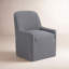 Maisie Rolling Dining Chair Slate Blue-720598095