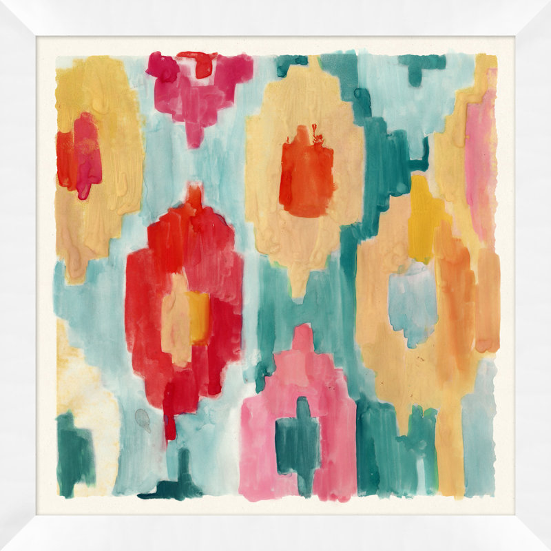 Painterly Ikat Collection 5 Print