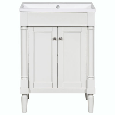 Meuble-lavabo de salle de bain avec lavabo