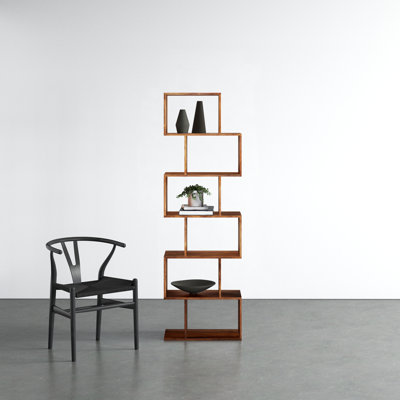 Arlyssa Geometric Bookcase