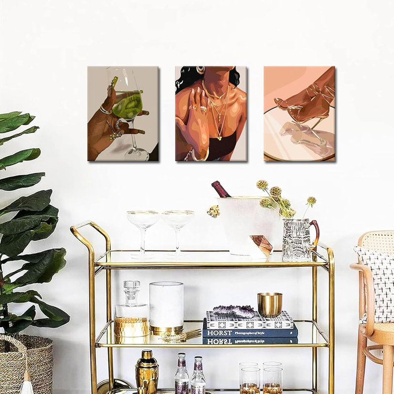 3 Piece Wrapped Canvas Print