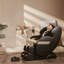 Fauteuil de massage chauffant pour le corps en similicuir-51358103