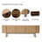 63" W Modern TV Stand with Storage for TVs up to 70''