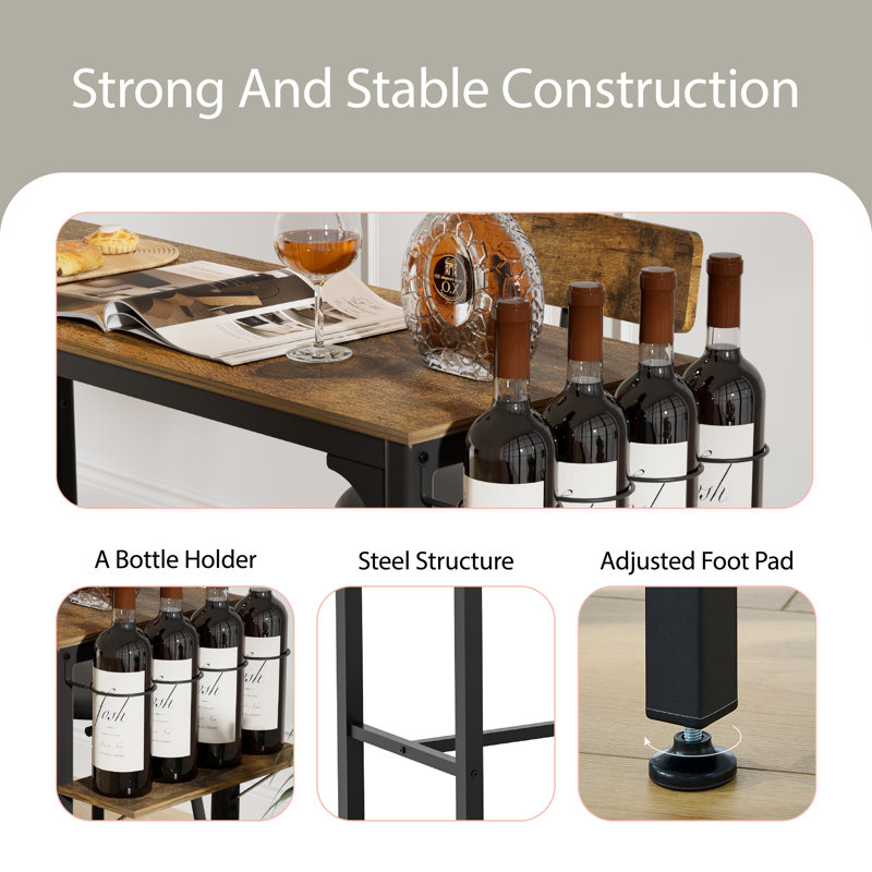 Aborn 2 - Person Four Leg Dining Set