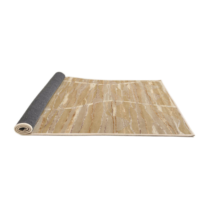 Surface beige contemporaine tapis, Rectangle 5 pi x 7 pi
