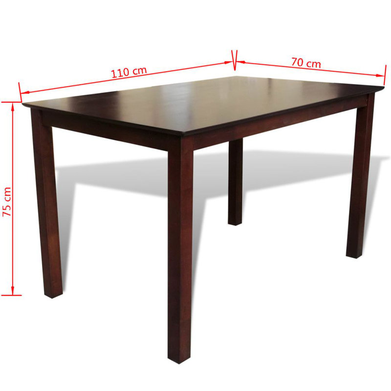Dining Table, Brown
