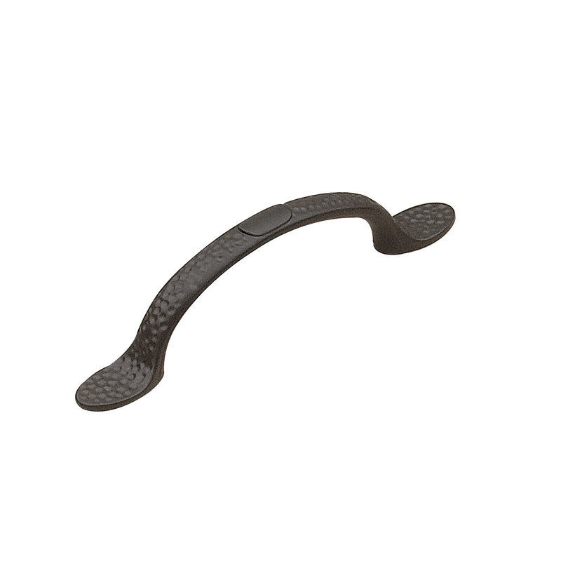 Expression 3 25/32" Center to Center Arch Pull, Matte Black