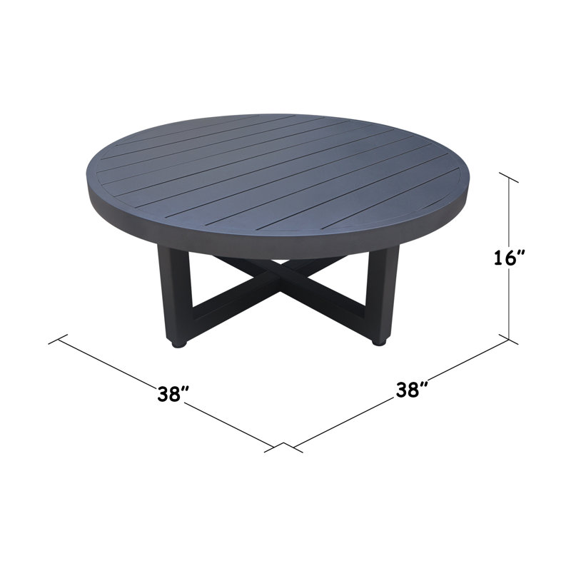 Pelopidas Outdoor Patio Coffee Table
