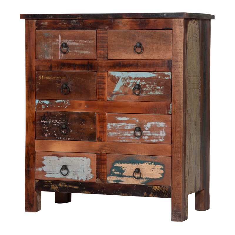 Truby 32'' W Solid Wood Nightstand, Brown
