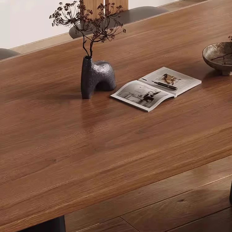 Table de salle à manger rétro Vintage, H 29,53 po x L 70,87 po x l 31,5 po