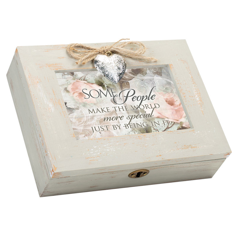 Ahmya Manufactured Wood Memory Box