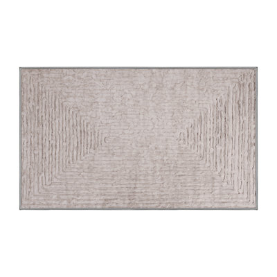 Tapis gris lavable à la machine