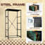 Commode de rangement verticale à 4 tiroirs