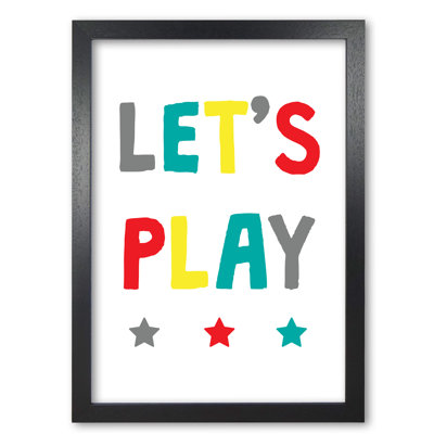 Let's Play - Print
