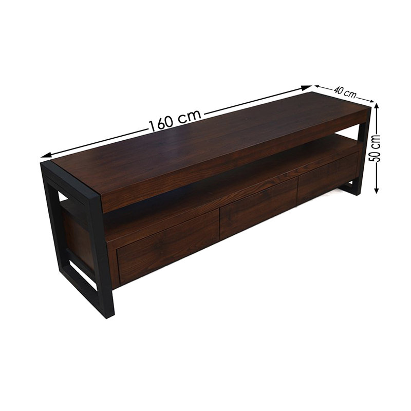 Keeble Unfinished TV Stand, 160cm