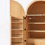 Armoire décorative arquée, armoire de cuisine avec tablettes, armoires de rangement avec tablettes réglables, tiroir caché pour la cuisine, la salle à manger, la salle de bain-1538048610
