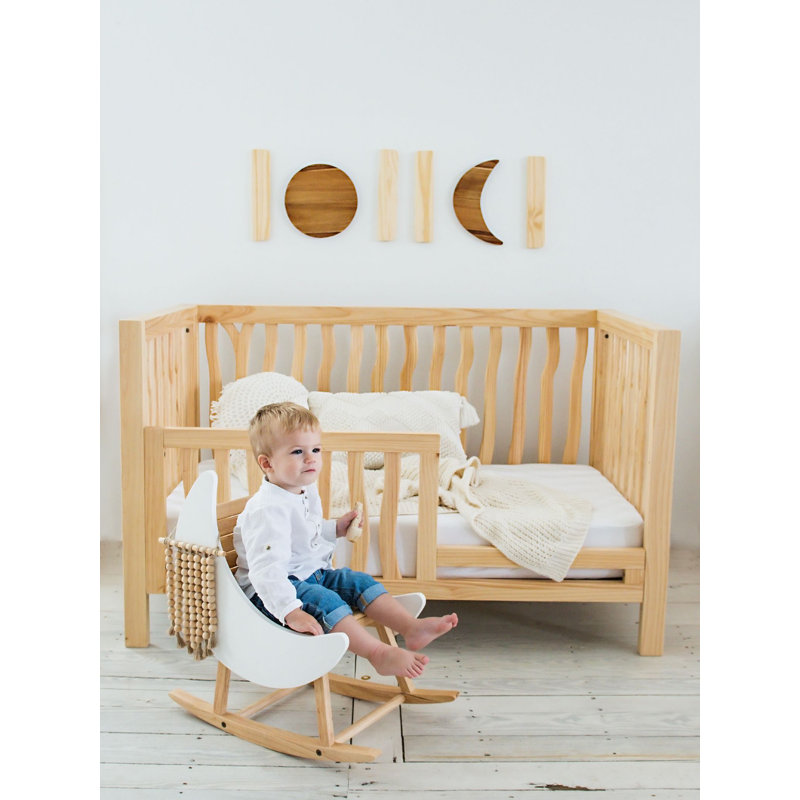 Milk Street Baby Branch Adult Rail Conversion Kit (Snow), Natural