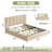 Juanetta Upholstered Platform Storage Bed with 4 Drawers-791382686-804073252