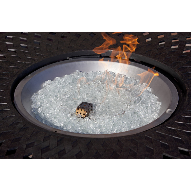 Crystal Clear Reflective Tempered Fire Glass for Fire Pits