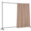 308.6cm W x 245.6cm H Metal Single Panel Room Divider-1945496944
