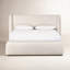 Hexley Upholstered Wingback Bed-604761108