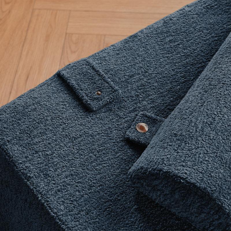 Canapé en éponge à haute densité Pure - Chaise longue Tatami pliable et portable, canapé-lit multifonctionnel pour le salon et la chambre à coucher, sans assemblage