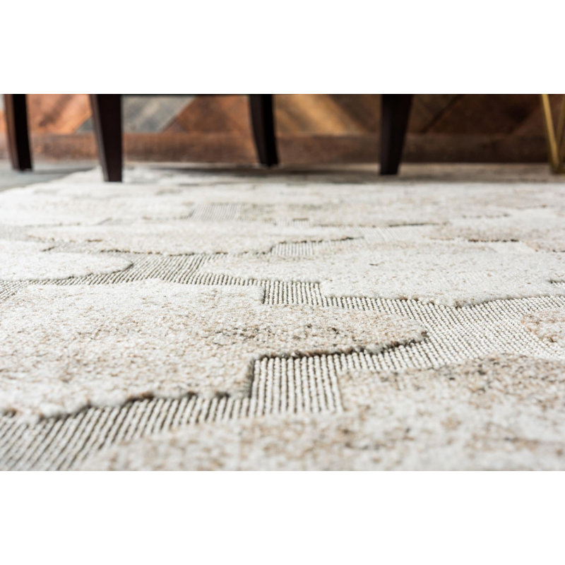 Burrill Hand Woven Indoor / Outdoor Area Rug, Rectangle 152 x 244cm