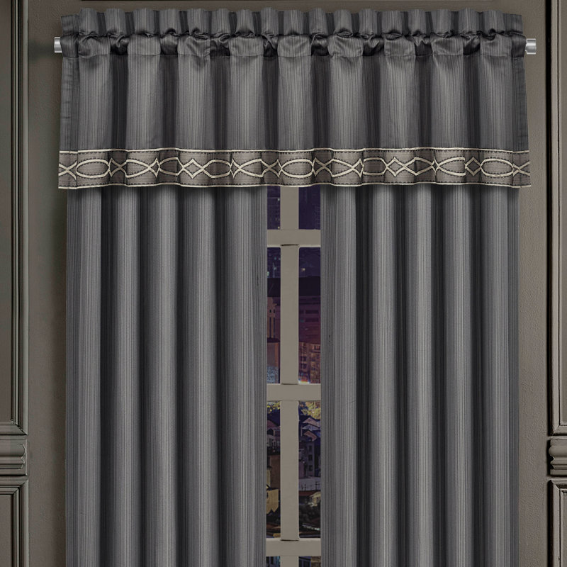 Deco - Cantonnière droite gris anthracite
