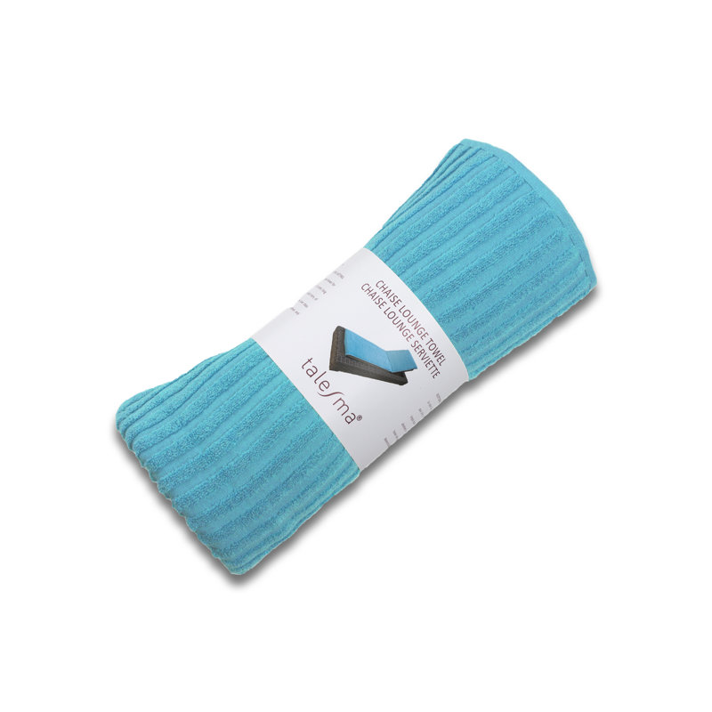 Housse pour chaise longue en coton turc, Turquoise
