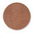 Eangee Handwoven Abaca Bread Warmer Basket with Terracotta Warming Stone, Handmade Patterns, Round, Brown