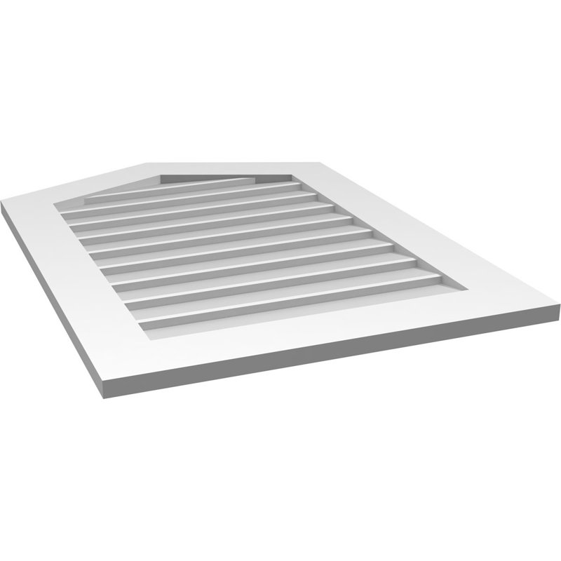 Ventilateur à pignon non-fonctionnel Signature, H 36 po x l 26 po x P 1 po, Brai 5/12