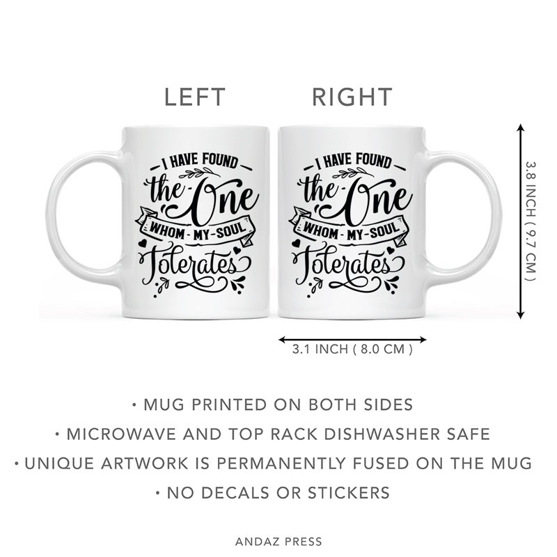 Tasse à café Ahmeek, Traduction « I Have Found The One Whom My Soul To