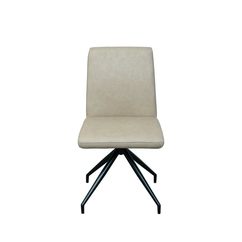 Nittany 49cm H Upholstered Side Chair in Cream