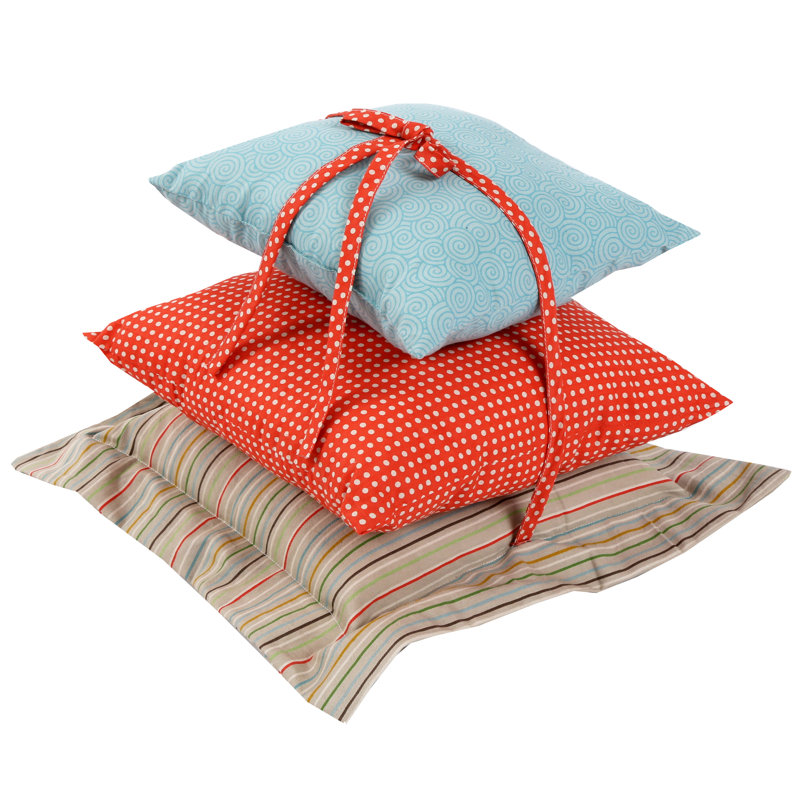 Jungle Scribbles Cotton Throw Pillow