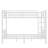 Metal Full XL Over Full XL Bunk Bed for Teens and Adults, Space-Saving, Noise-Reduced, No Box Spring Needed